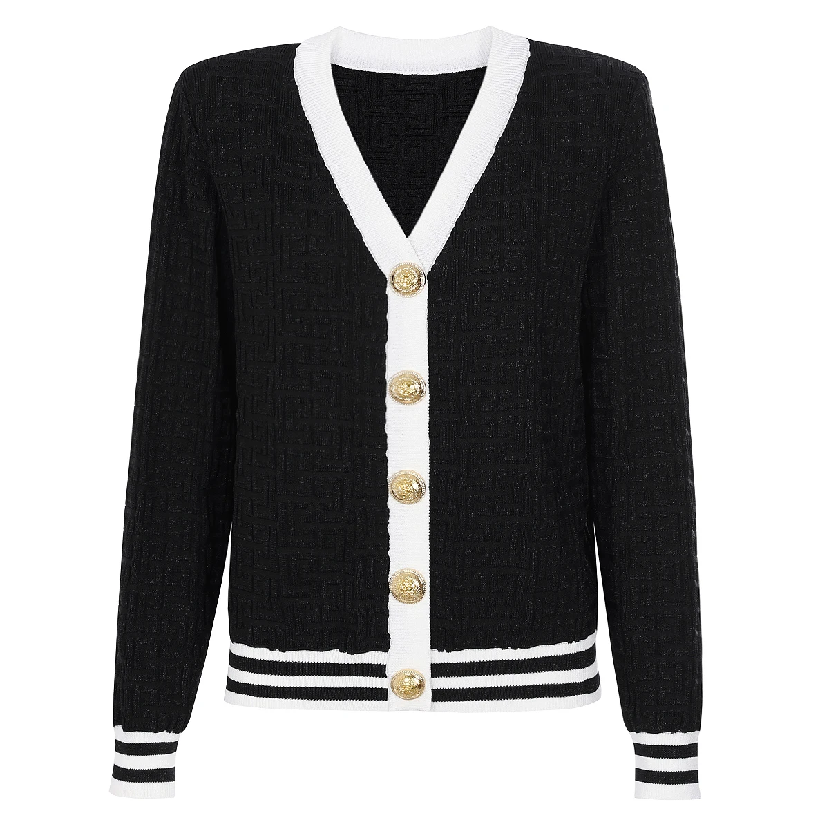 

Высокое качество, весенне-осенний новый модный женский темпераментный светский кардиган с v-образным вырезом, блестящий шелковый кардиган с цветными блоками