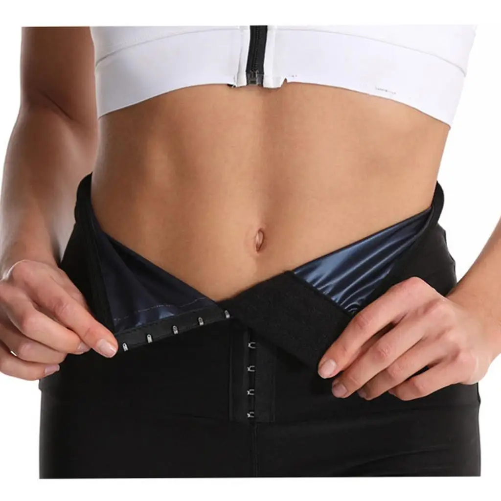 Sauna Pants for Women Sweat Sauna Leggings High Waisted Compression, Help Your Body to Sweat Out Fats