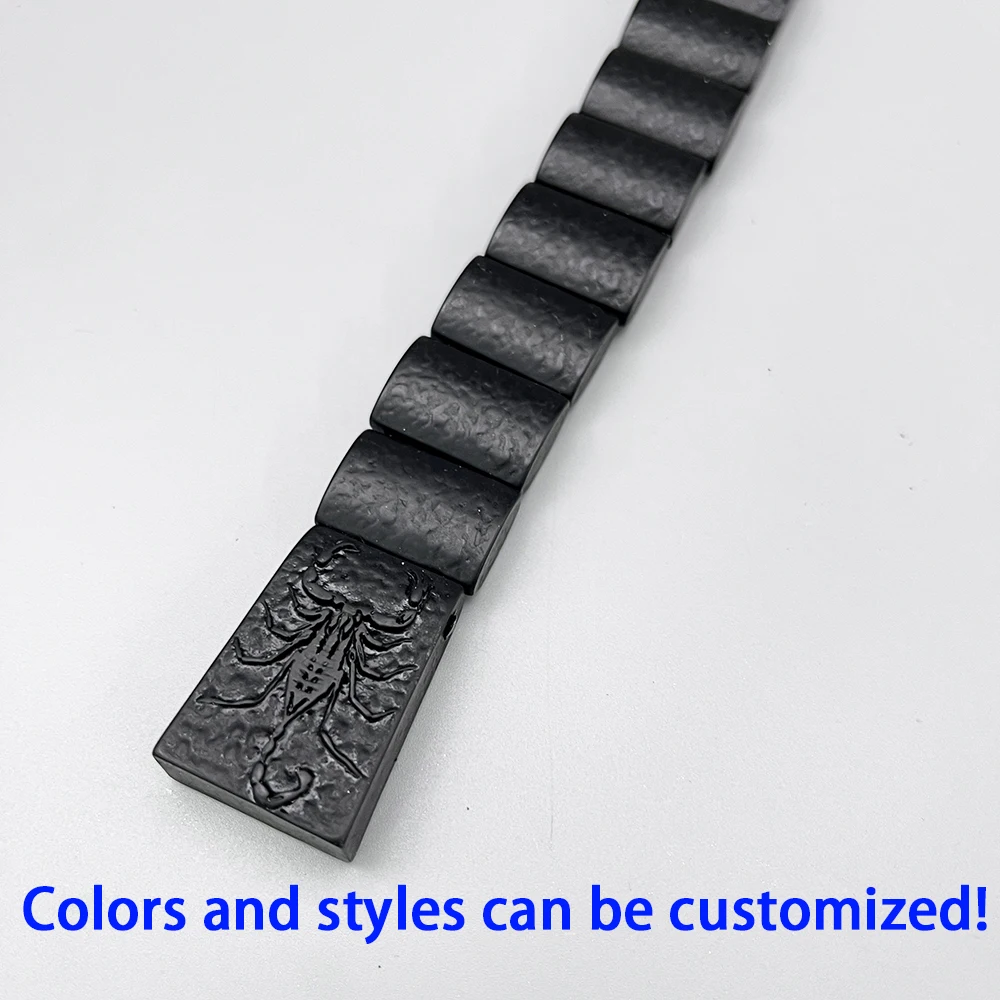 NJ128 مسبحة CHETKI قابلة للطي الوجه التأمل الصلاة الراتنج متجمد ماتي الأسود العنكبوت ويب نمط الإصبع الضغط الملحقات #5