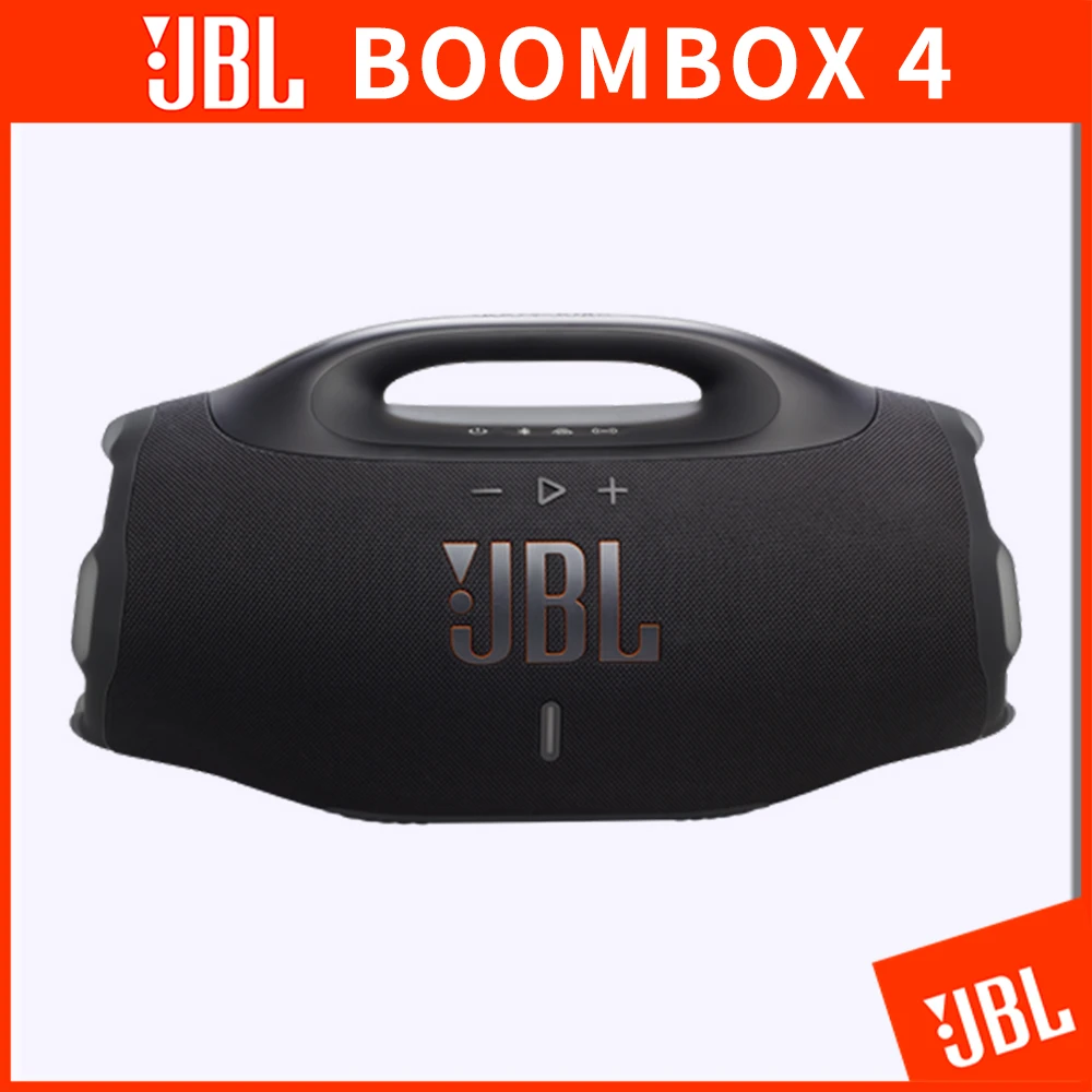Original JBL Boombox 4 Wireless Bluetooth Speaker IP68 Dustproof Waterproof Big Bass 34 Hours Battery Life Auracast Multi‑speake