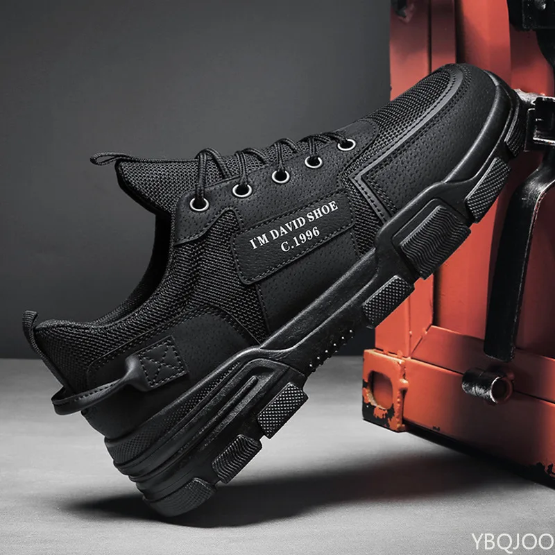 جديد ربيع الخريف مقاوم للماء المضادة للانزلاق ارتداء أحذية مقاومة عادية مريحة مجلس أحذية رياضية تنفس أحذية رجالي #3