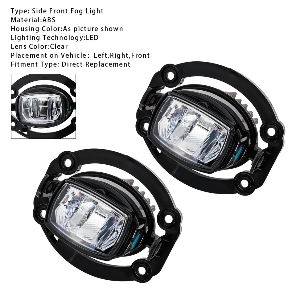 LED フロントドライビングフォグライト ジープコンパス 2021-2025