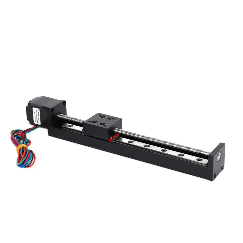 NEMA 11 linear module with stepper motor T-type Sliding Table Rail Linear Stage 50mm 100mm 150mm 200mm stroke