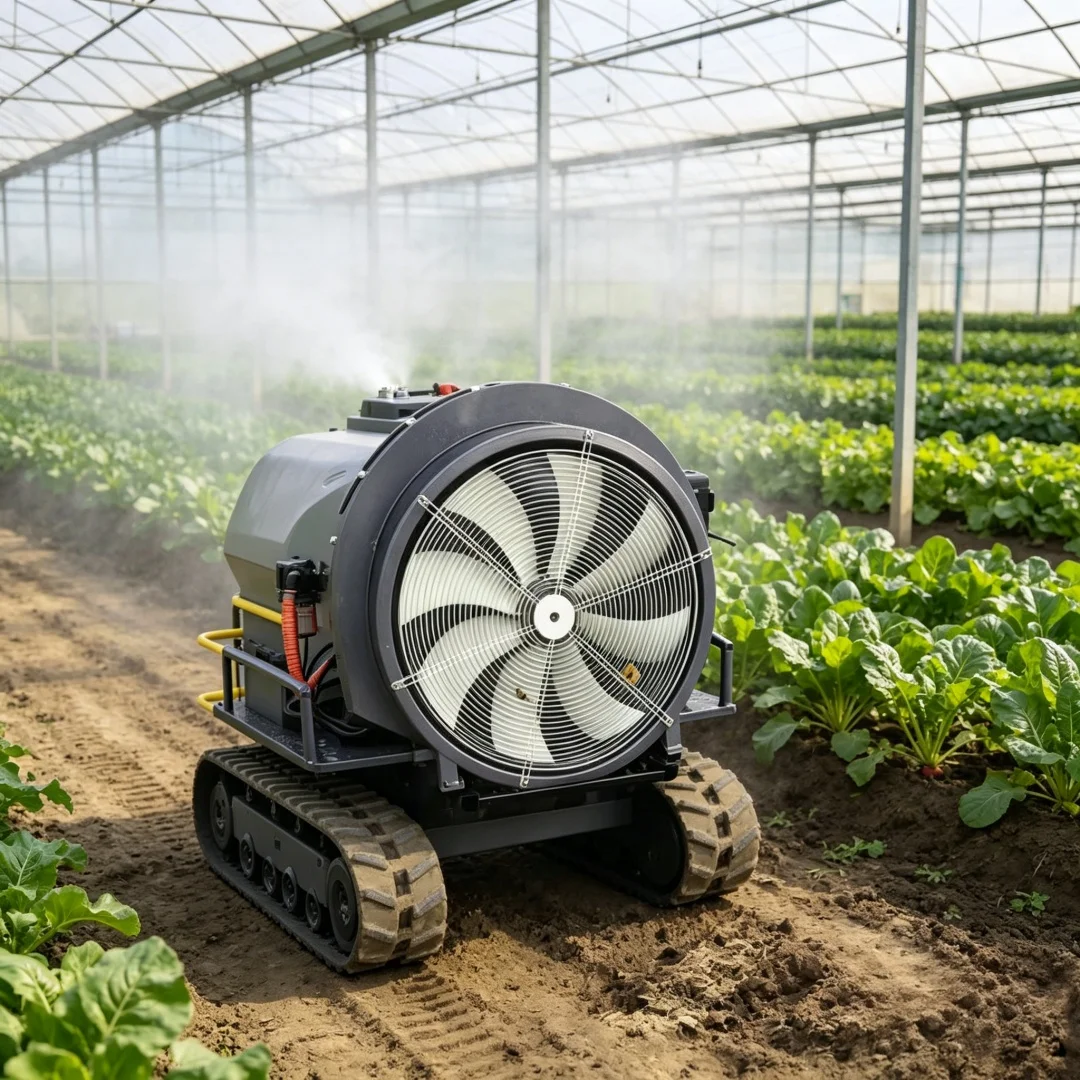 Intelligent Auto Remote Control Crawler Sprayer Robot 400L Agricultural Pesticide Spraying Machine