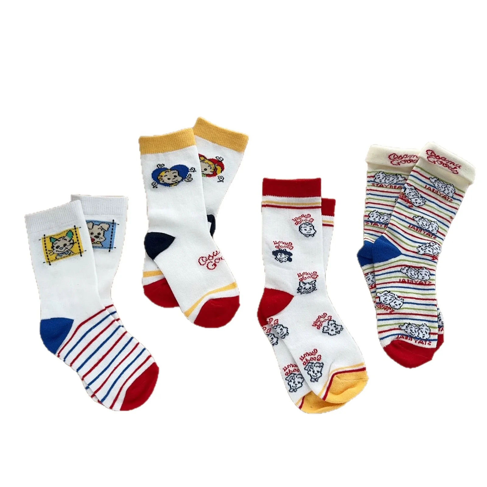 

4PS Japanese Cute Little Bear Children's Socks For Boys And Girls New Children's Socks Cartoon Original Tanaka Socks