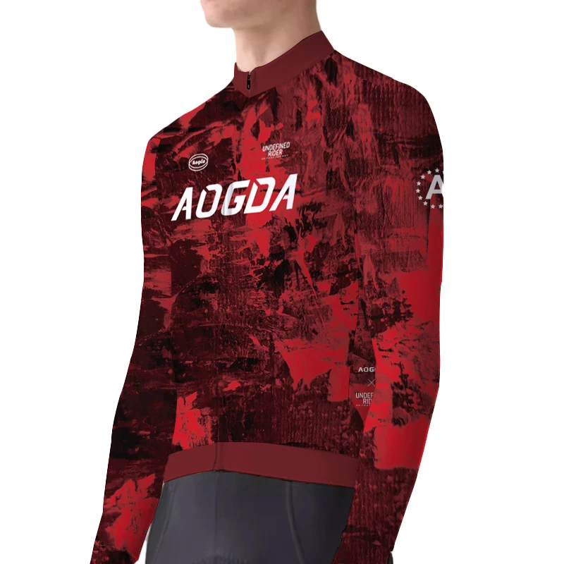 AliExpress AOGDA Thermal Fleece Long sleeve Cycling Jersey ,Outdoor Warm Road Bike Jersey,Winter Slim Fit Bicycle Clothing Men