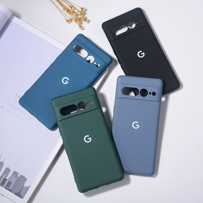 Original Case For Google Pixel 7 Pro 7A 7Pro 7 Silicone Cases Ultra Thin  Slim Soft Back Shell Shockproof Rubber Skin Cover Funda - AliExpress  202192403