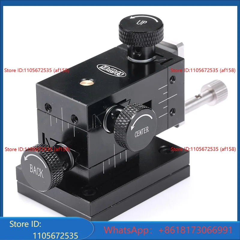 Probe Holder Semiconductor Test Precision Triaxial Fine-tuning Accessories Differential Head 0.007mm Magnetic Base Laboratory