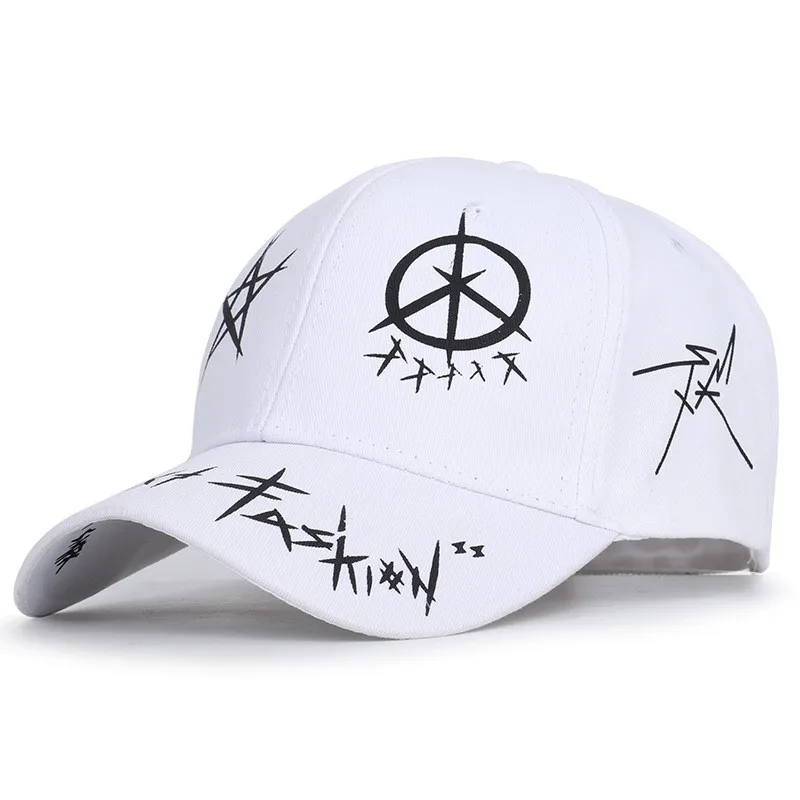 2024 New Unisex Letter Pattern Printing Snapback Baseball Caps Spring and Autumn Outdoor Adjustable Casual Hats Sunscreen Hat