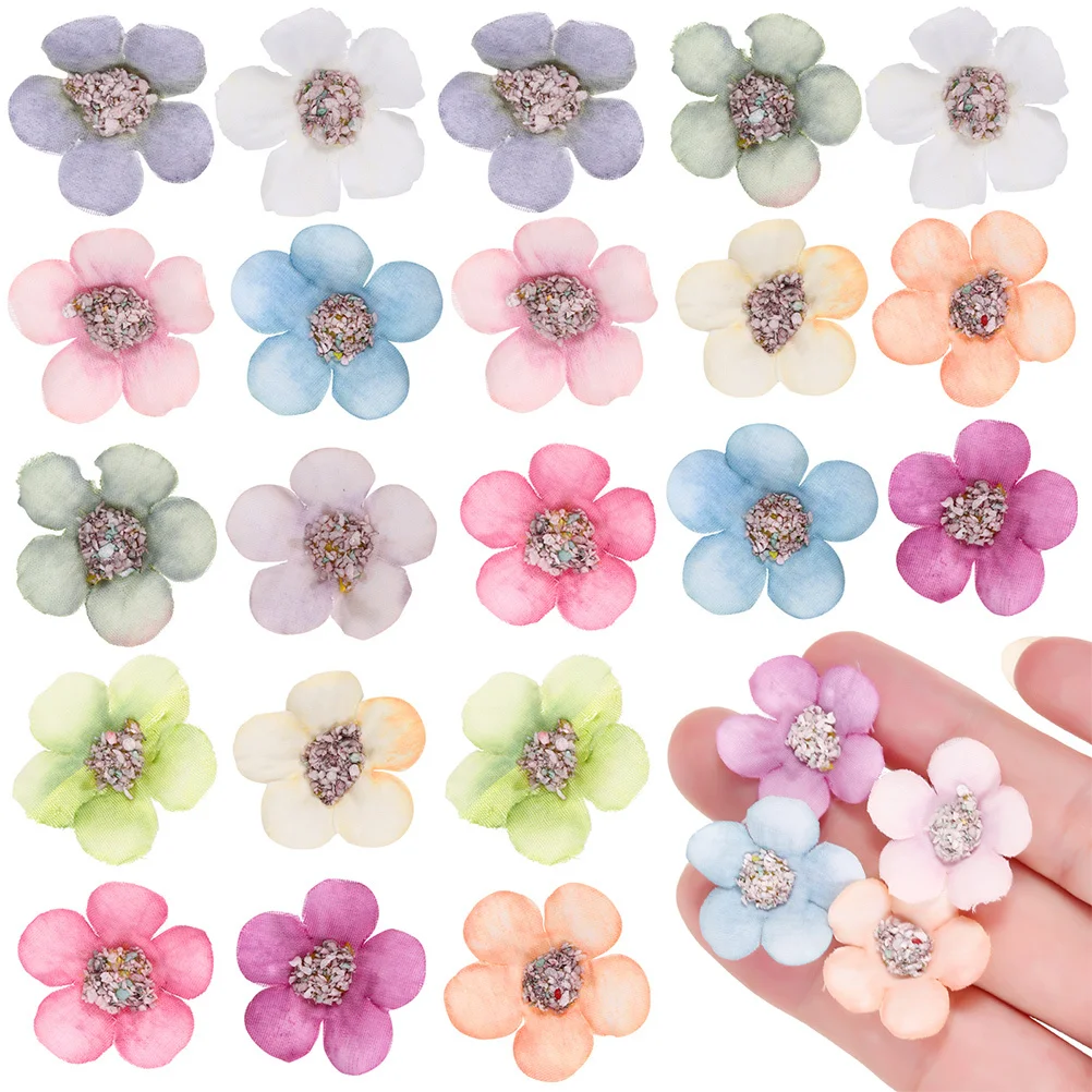 150 Buah Bunga Aster Sutra Mini Bunga Buatan untuk Dekorasi Karangan Bunga Pesta Pernikahan DIY Bunga Mini Kepala Bunga