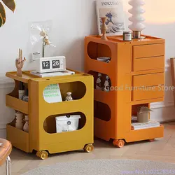 Creative Cart Storage Living Room Cabinets Ins Bedside Cabinet Removable Storage Cabinet Home Furniture Muebles