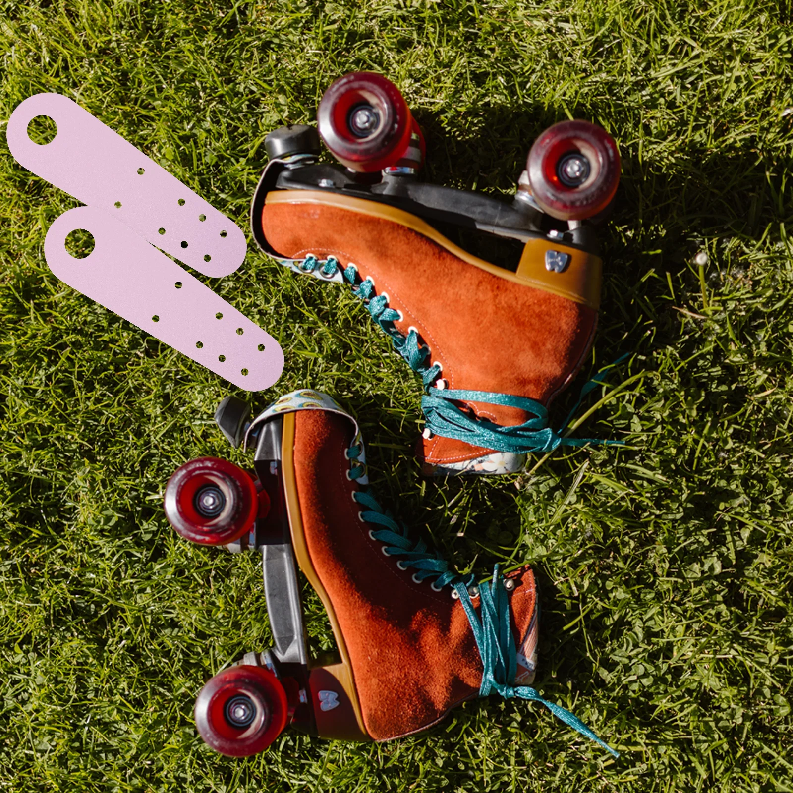 

Protector Roller Skates Bright Pink Durable Easy Clean Skating Accessories Sports Cover Fit Most Skates Extended