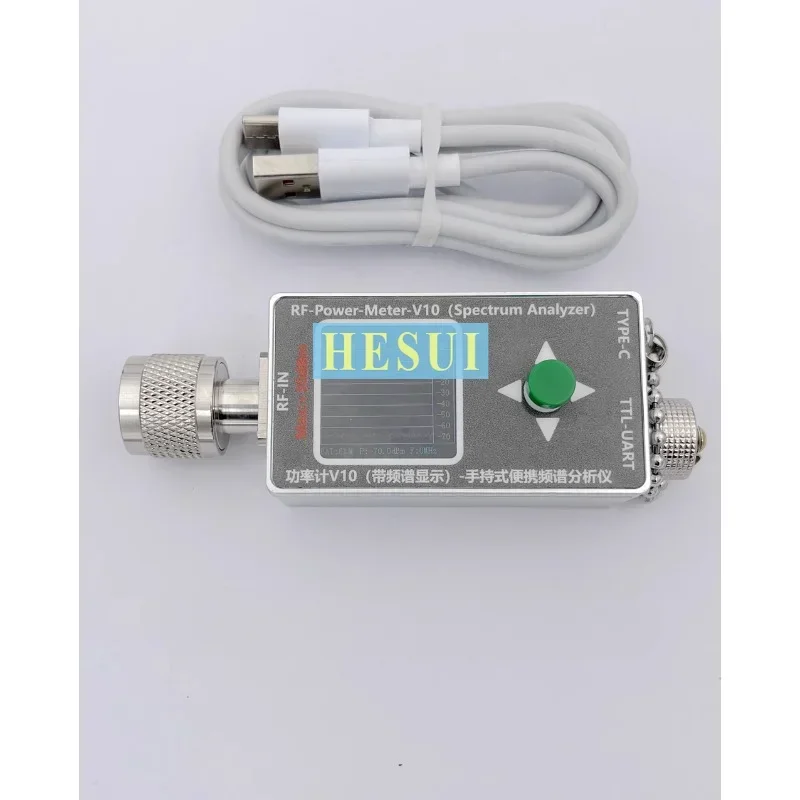 N-type RF power meter V10 TYPE-C Communication power detector spectrometer