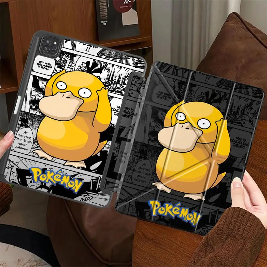 

Tablet Case For iPad Pro 2025 Air 4 5 M3 M2 1 2 M4 11inch Pro 11th 10th 9th 8th 7th 12.9inch Mini 6 7 Holder Cover Pokemon Cute