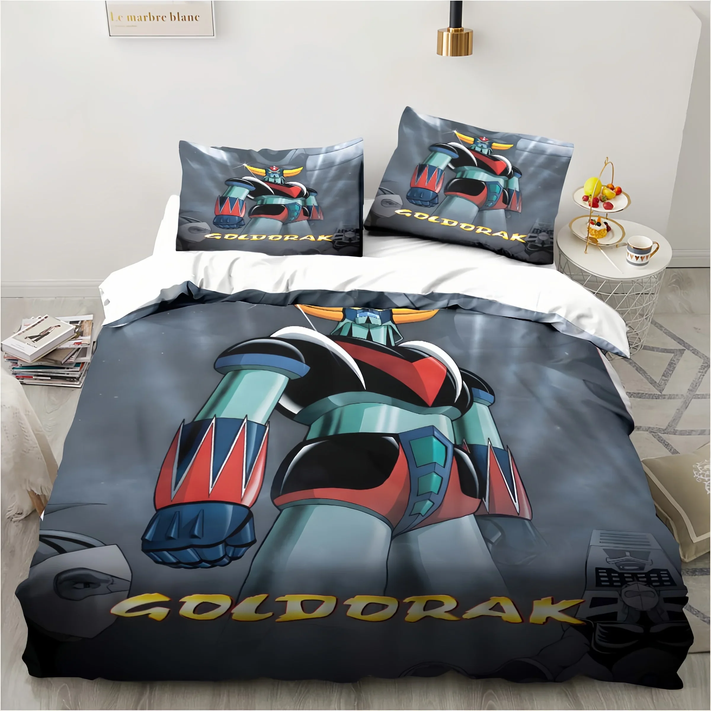 

UFO ROBO GRENDIZER GOLDORAK Bedding Sets exquisite bed supplies set duvet cover comforter set bedding set luxury birthday gift