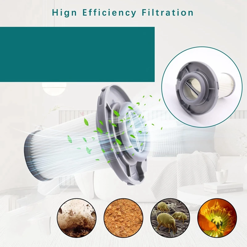 فلاتر بديلة لمكنسة كهربائية Rowenta ، فلتر بديل لـ x-force flex rh96 ، 3 عبوات