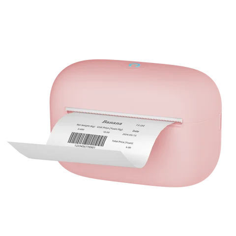 Mini Label Printer Maker Portable 2 Inch Thermal Wireless Bluetooth Stickers Printer for Home School Compatible IOS Android