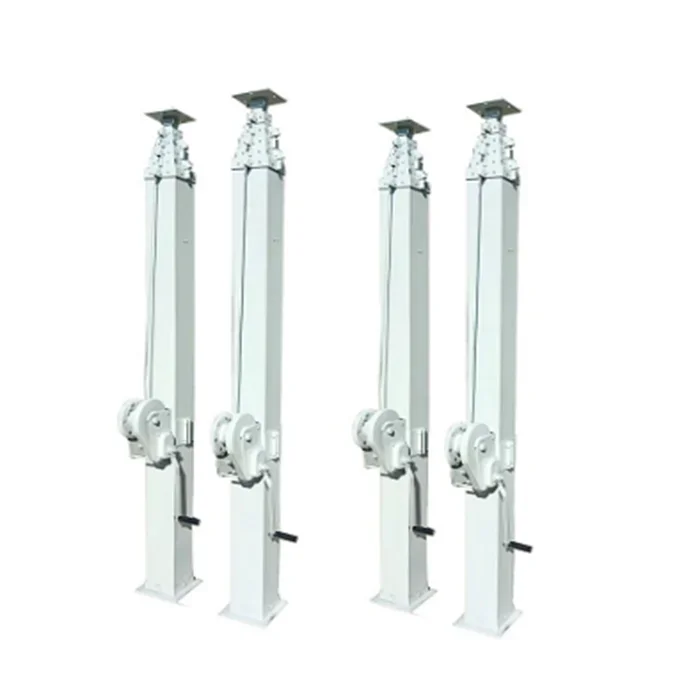 

Использование грузоподъема 40 кг. Телескопическая мачта с рукояткой и квадратной трубкой. Индивидуальная высота 9 м.