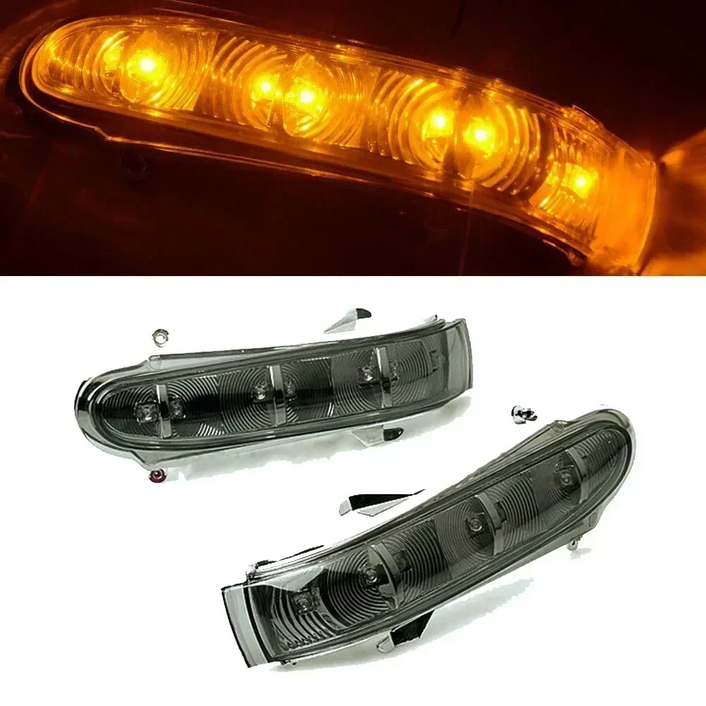 

Trustworthy Pair of 2x For Mercedes W220 S320 S430 S500 W215 9202LED Side Mirror Turn Signal Light for Mercedes