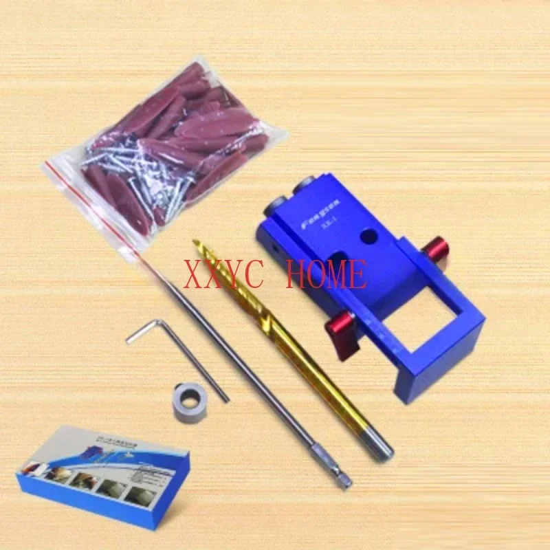 Mini Pocket Hole Jig Kit System For Wood Working & Joinery with 3/8