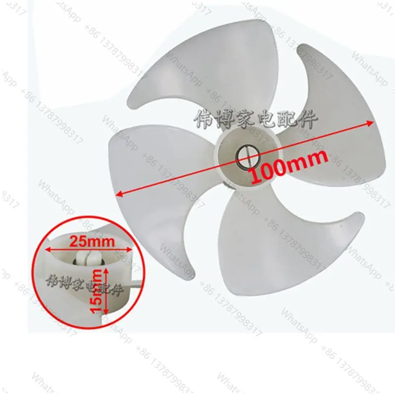 1pcs new for   refrigerator fridge cooling fan 10cm Fan blade for motor Parts