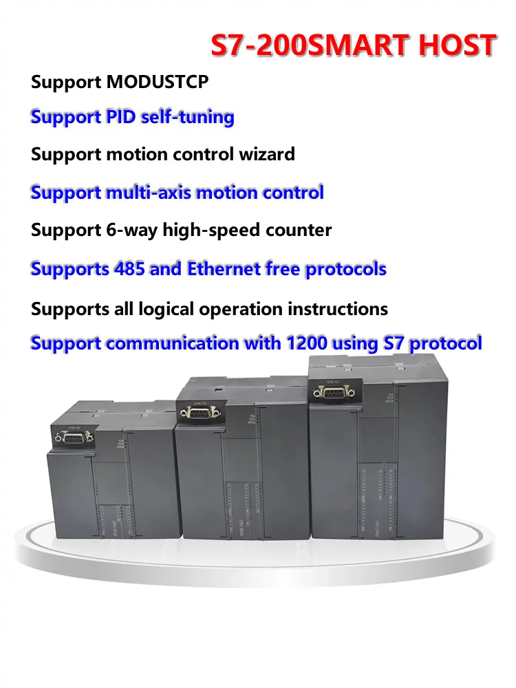 

Domain Control S7-200 SMART Module is Compatible With PLC ST20 SR20 ST30 SR30 ST40 SR40 With High Penetration,Low Power
