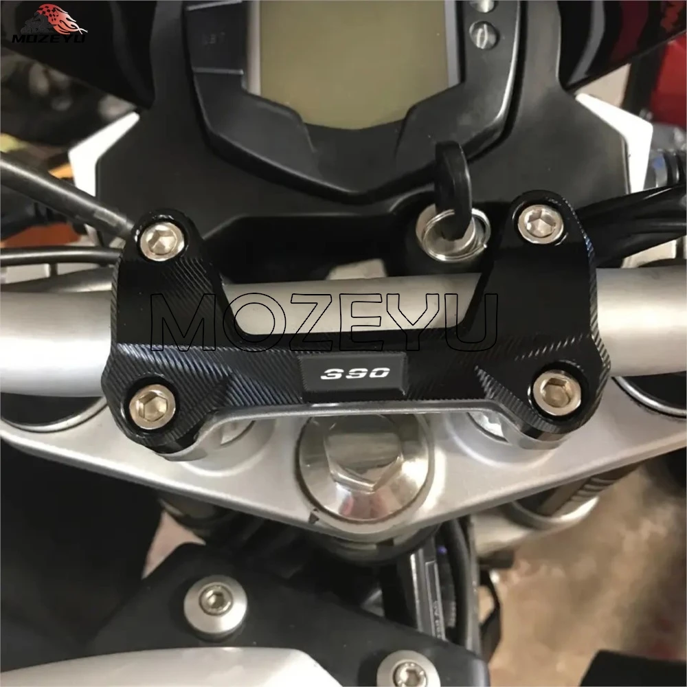 

2025 2024 Motorcycle Accessories FOR DUKE390 DUKE125 DUKE200 Handlebar Risers Top Cover Clamp DUKE 125 200 390 DOMINAR 250/400