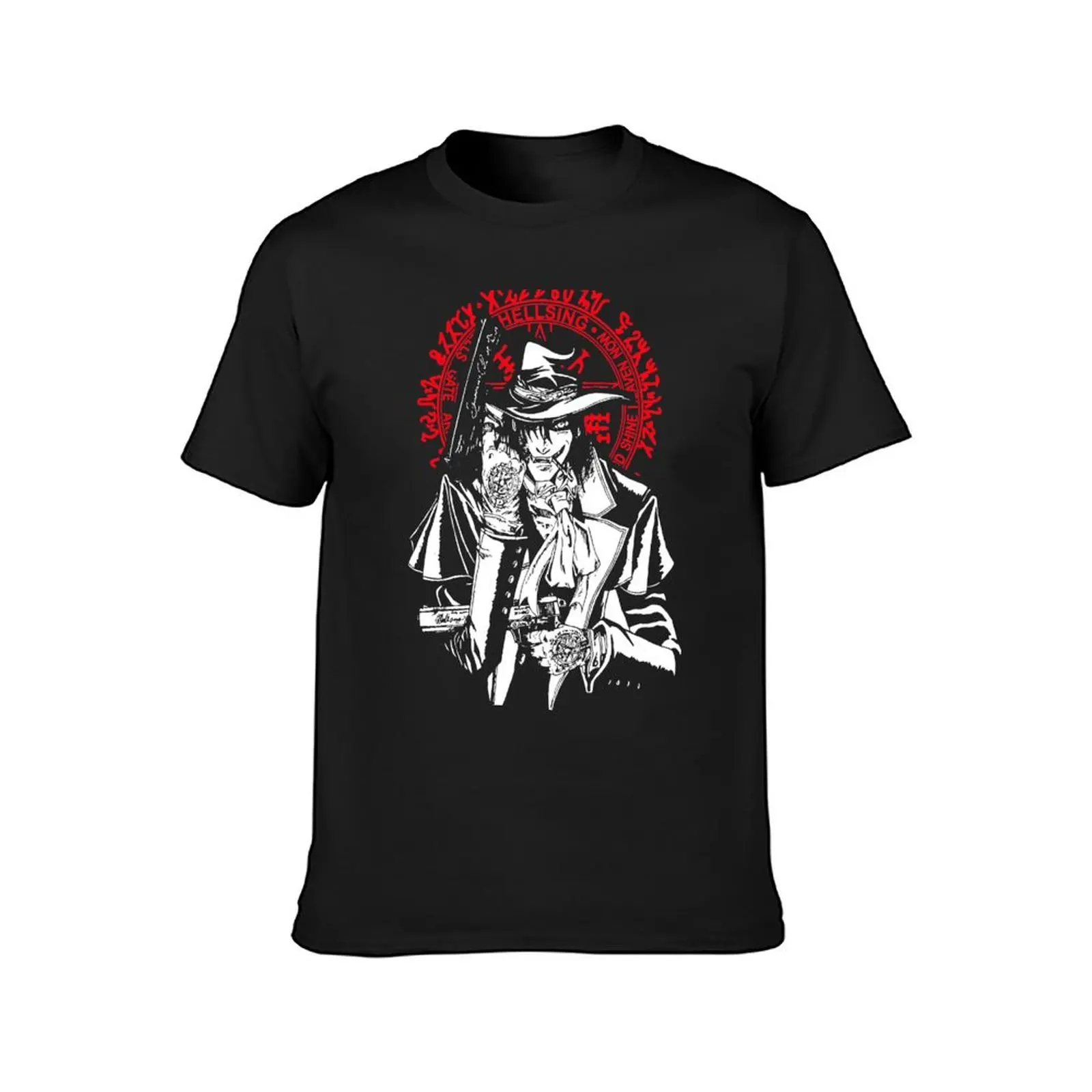 Hellsing Alucard T-Shirt quick-drying sweat cute tops for a boy black t-shirts for men