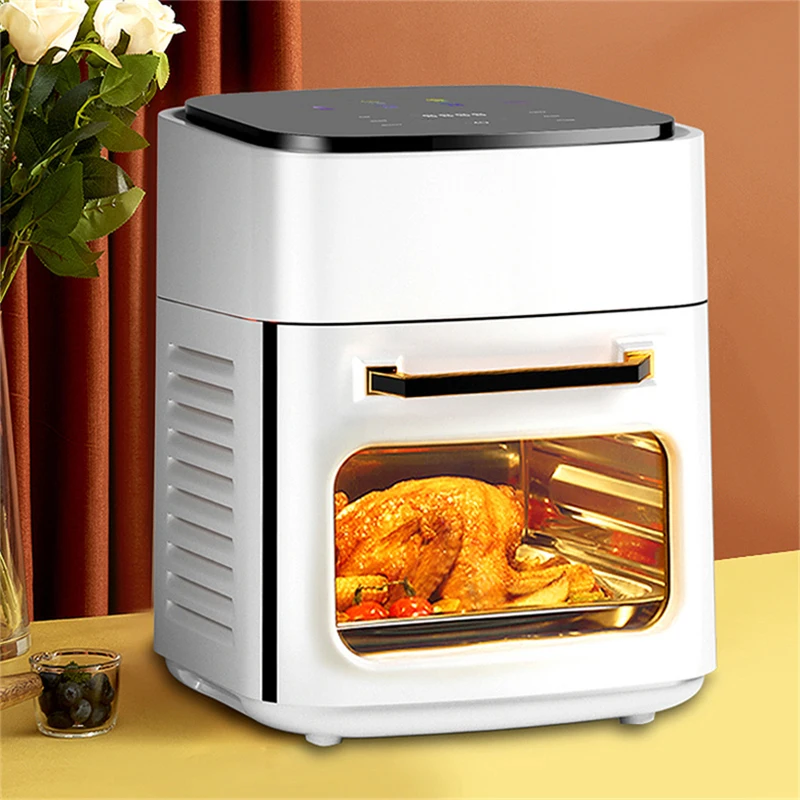 11L Large Kitchen Air Fryer with Digital Controls-White