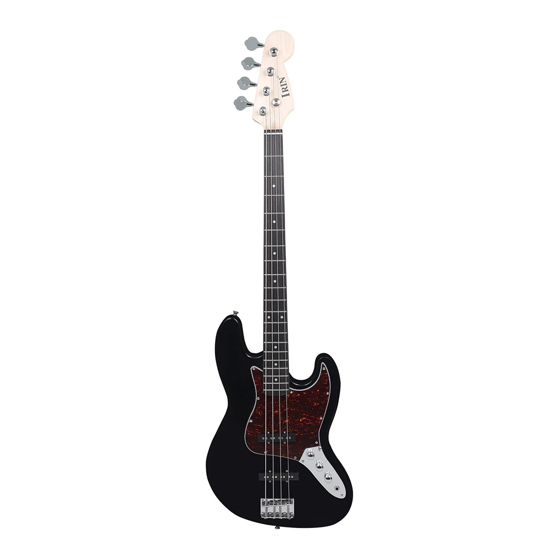 IRIN 4 Strings Black Electric Bass Guitar A Must Have Plucked Instrument for Modern Music Jazz Bands Electric Bass Guitar