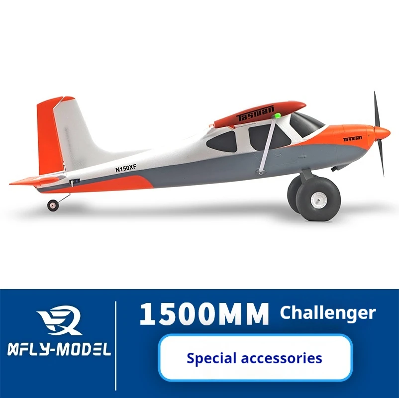 Modello 1500mm Aerei Challenger Tasman Accessori speciali Parti piccole Parti Adesivi per il corpo Ali principali Eliche