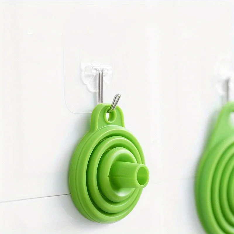 2/3 piece, silicone folding funnel, foldable funnel, water and oil funnel, kitchen small tool accessories