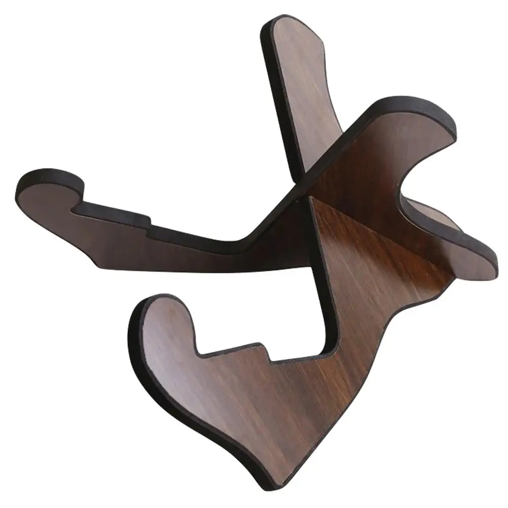 

Guitar Wood Rack Foldable Portable Guitars Violin Holder Display Resistance Stable Structure Smooth Surface No