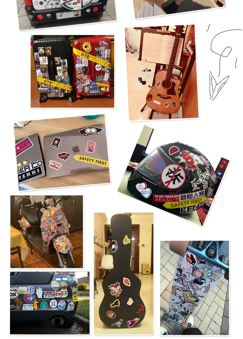 51 peças de farinha de trigo elfo desenho animado Sanrio COGIMYUN fofo HD adesivo decorativo à prova d'água pequeno Mochi