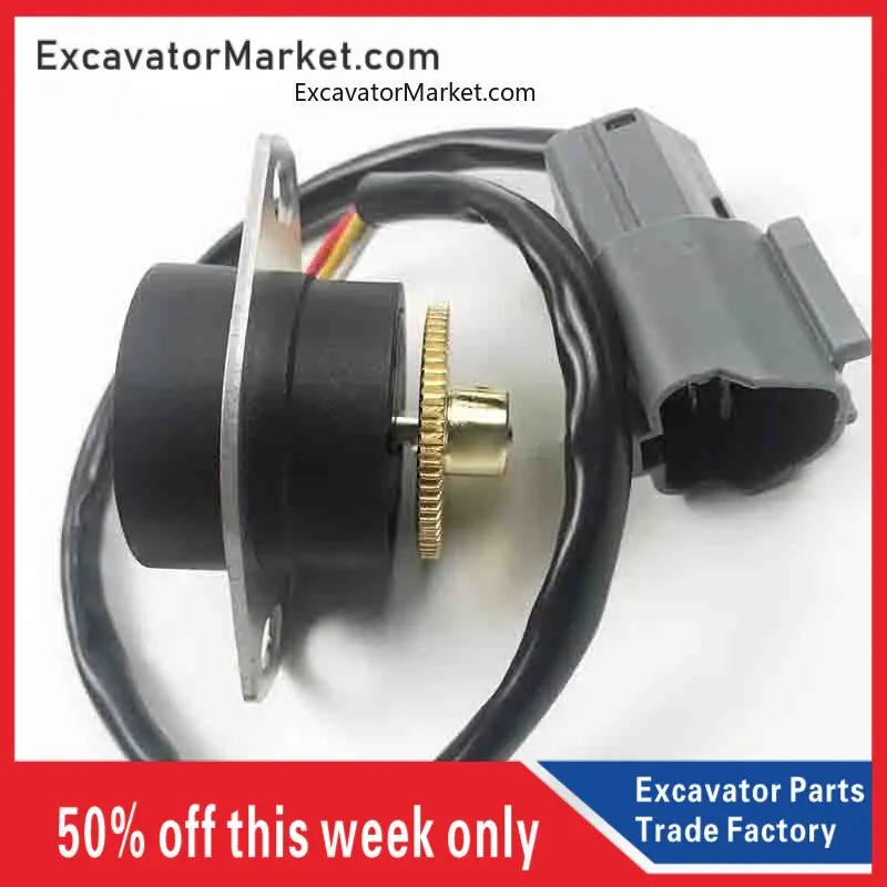 For excavator for Excavator Komatsu Pc120/200/300/360-5-6-7 Throttle Motor Motor Locator Sensor