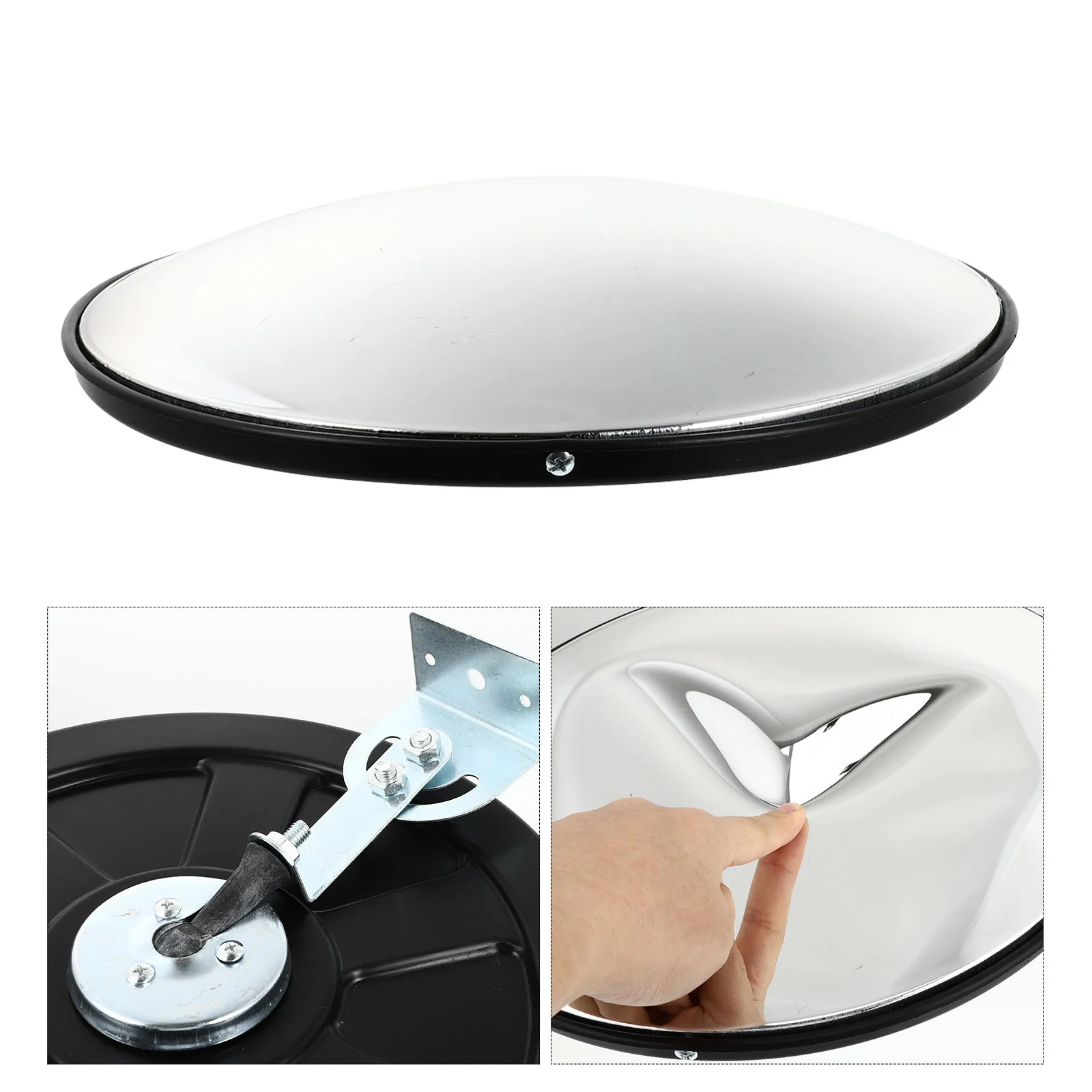 Traffic Corner Mirror Decor Filler Removable Convex Wide Angle Junction Safety Security Plug