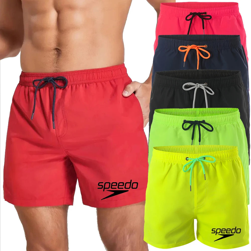 2024 New Mens Swimsuit Sexy Swimwear Men Swimming Shorts Male Briefs Beach Shorts Sports Suits Surf Board Shorts Men Swim Trunks