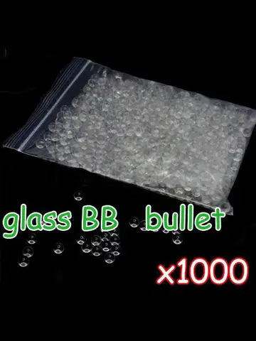 1000pcs x 6mm airsoft bb gun air Glass Marbles BB Bullets For BB Gun arma de chumbinho