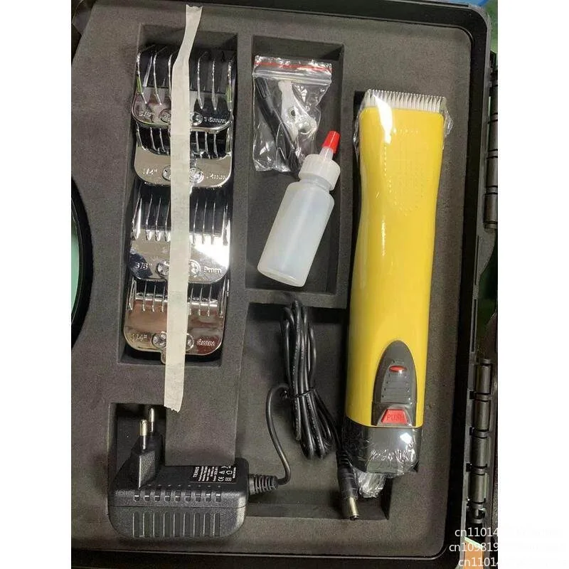 A5 Two Batteries Dog Cat Hair Clipper with #10 Metal Blades High Carbon Steel Pet Grooming Hair Cut Machine
