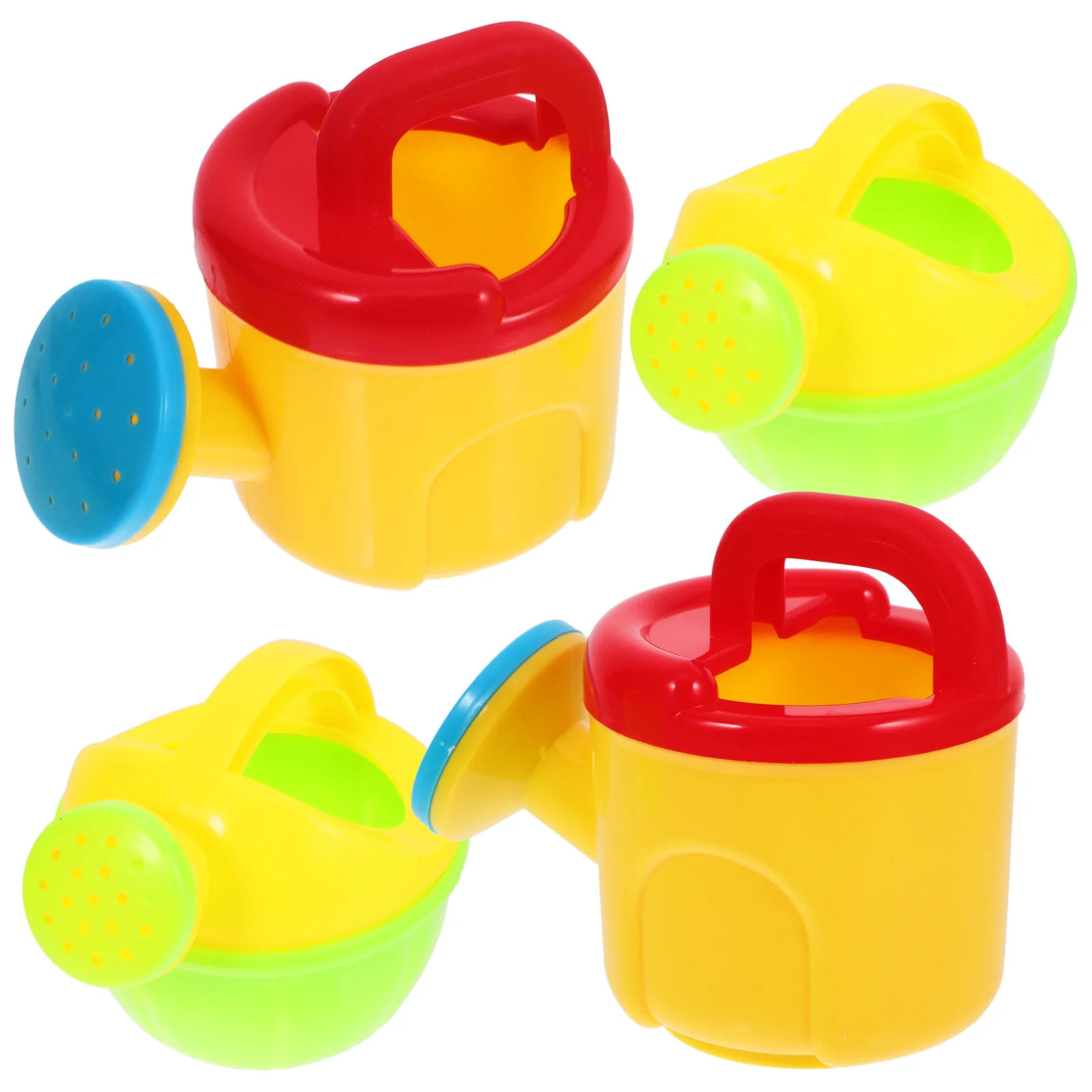 4 Pcs Children's Preschool Education Beach Toy Watering Bottle Childrens Toys Plastic Cans Kids Garden for Boys Toddler Shower