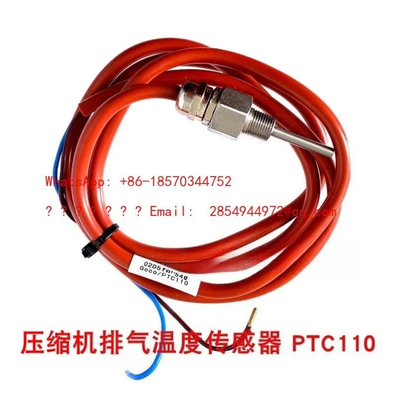 New Screw Compressor Exhaust Temperature Sensor PTC110 02D512 S46 Exhaust Probe
