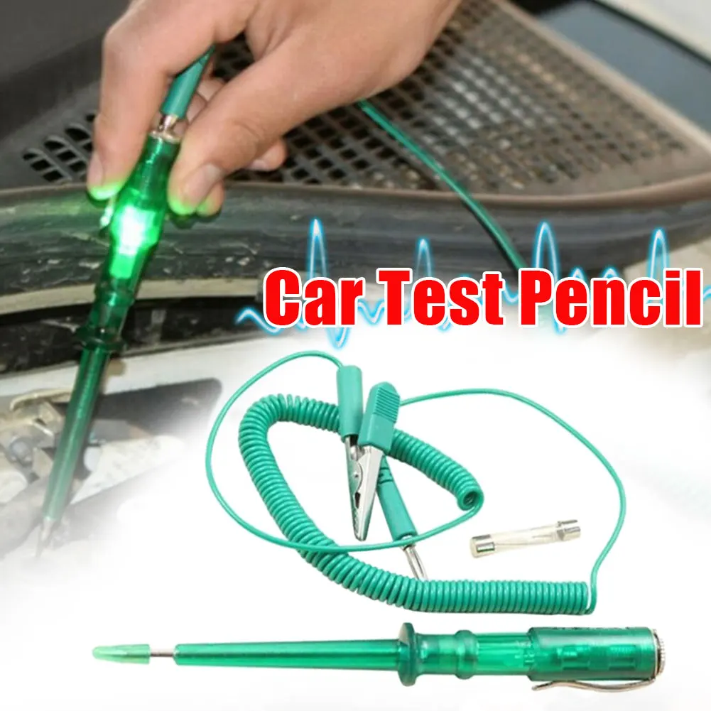 Car Lamp Voltage Circuit Tester System Detector Probe Test Lights 18CM DC 6V/12V/24V Electrical Wire Circuit Tester