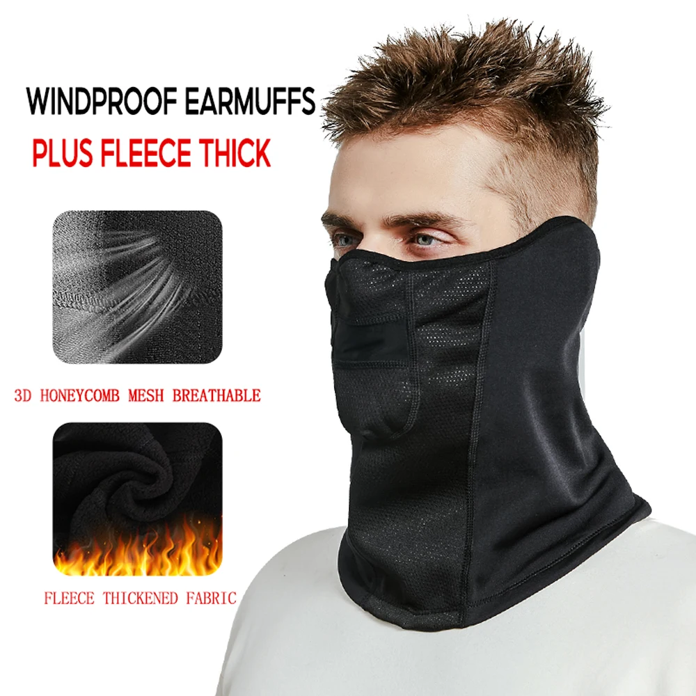 New Fleece Warm antivento mask protezione per le orecchie copricapo sciarpa per il collo a prova di freddo outdoor ski neck cover ciclismo