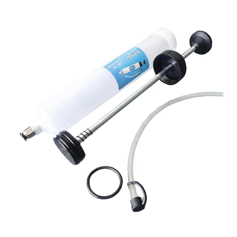 

500ml Fuel Air Pump Filling Syringe Transfer,Automotive Fuel Extraction Hand Pump Dispenser Universal Car Oil Fluid Extractor