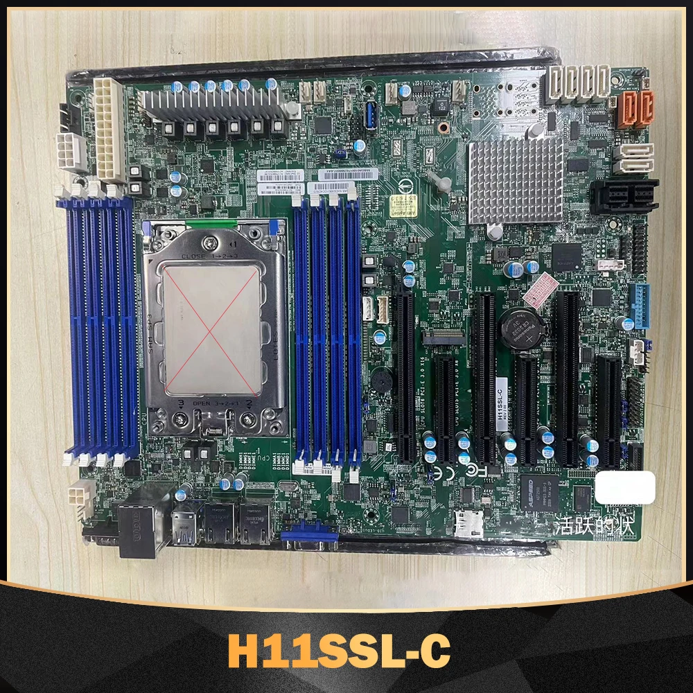 For Supermicro H11SSL-C Server Motherboard EPYC 7001 Series Processor ECC DDR4