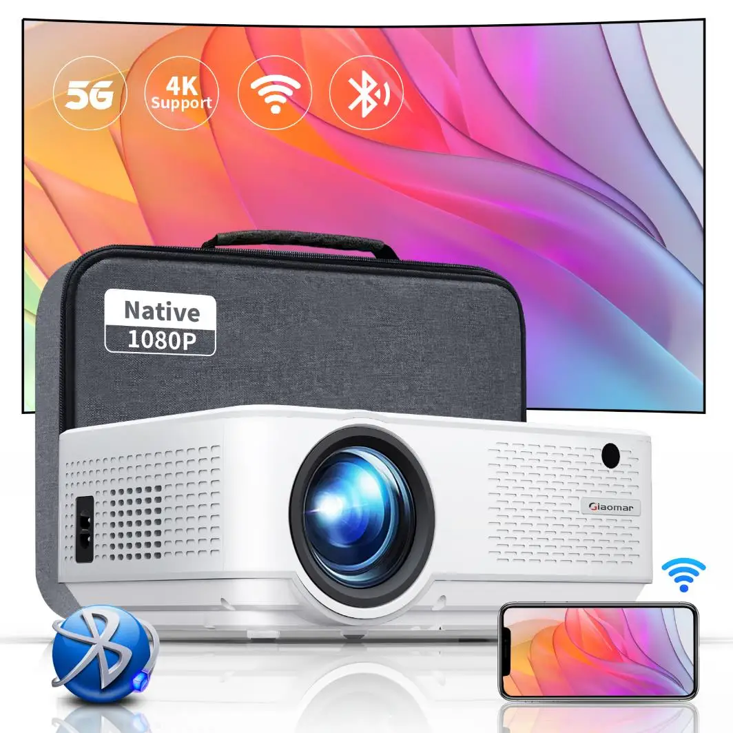 

Full Hd Wifi Portable Beamer Support 4K 3D Home Cinema Mini Smart Projector 4K Projector For Office