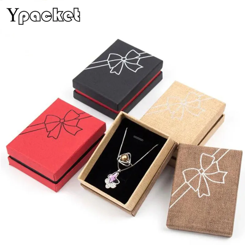 

Fahion Jewelry Organizer box Engagement Ring For Earrings Necklace Display Gift Box Holder Florwer 8.8x6.7x3.5cm 20pcs/lot