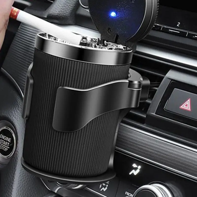 Car Water Cup Holders Ashtray Stand Car Truck Drinks Holders Auto Interior Accessories Mount Air Outlet Beverage Rack Bracket