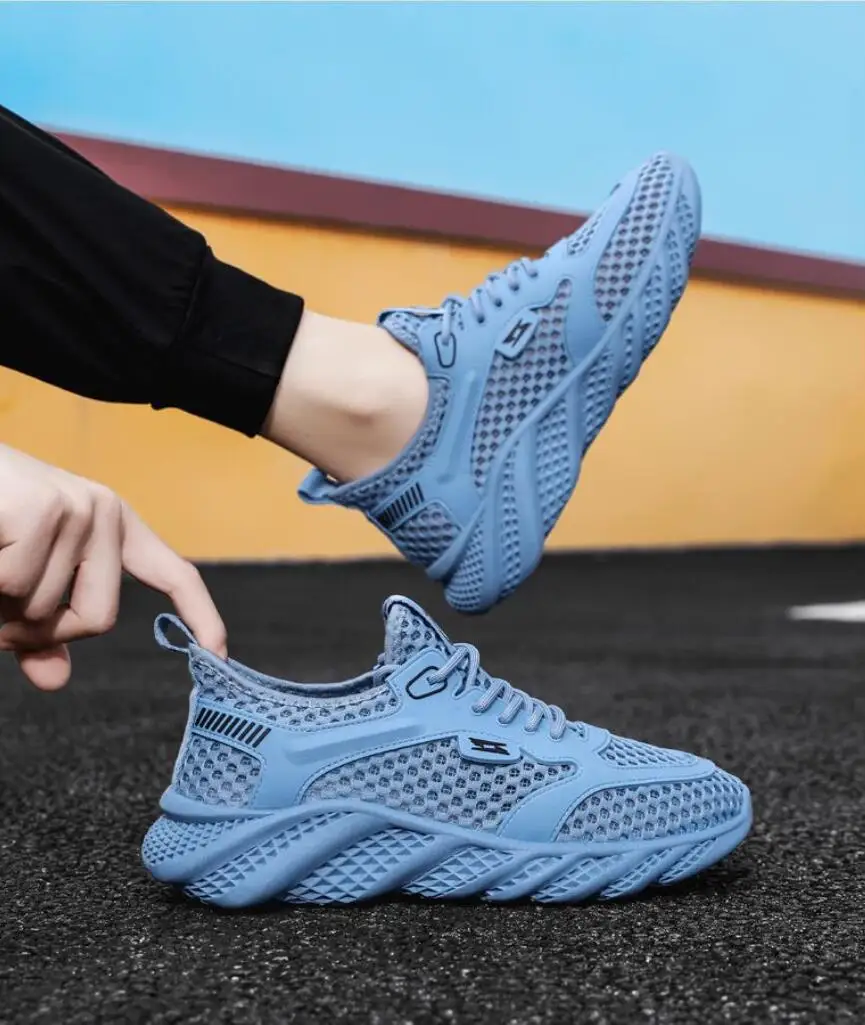 

2026 Summer Men Casual Shoes Fashion Lightweight Mens Running Walking Sneakers Mesh Breathable Jogging Sports Shoes