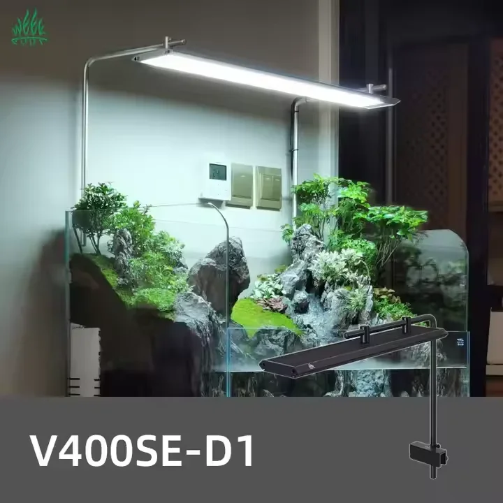 Освещение серии WeekAqua V SE-D для пресноводных аквариумов, полный спектр, внешняя кнопка управления, водный ландшафтный дизайн, аквариум
